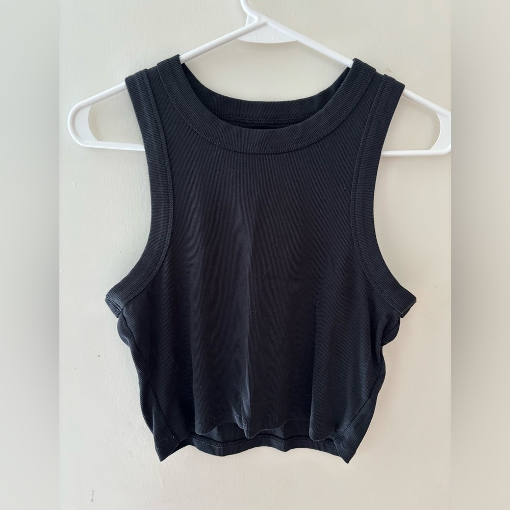 Madewell Size M Supima® Rib Crop Tank
